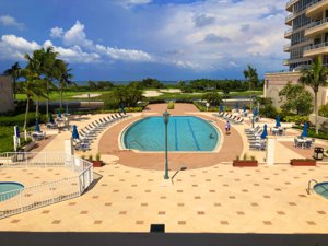 Enjoy one of the two pools at Grand Bay on Longboat Key