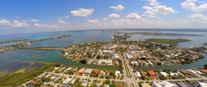 St Armand's Circle in Sarasota, FL
