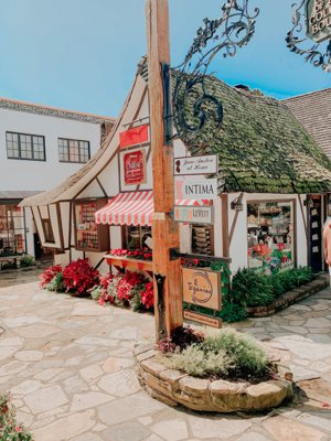 Carmel stone walkway in Carmel-by-the-Sea