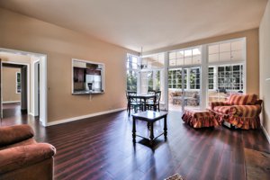 Pebble Beach Luxury guest house living room