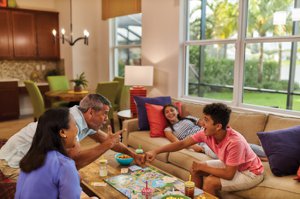 Family Playing Games