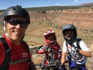 Mountain biking Guacamole trail