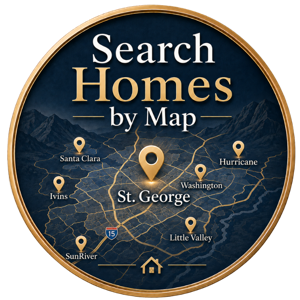 Search Southern Utah homes by map