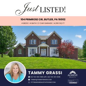 Just Listed! 104 Primrose Cir Butler, PA 16002 