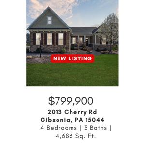 2013 Cherry Rd Gibsonia, PA 15044