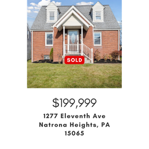 1277 Eleventh Ave Natrona Heights, PA 15065