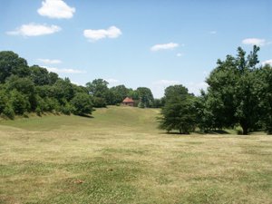 View of Candler Park Golf course fairway