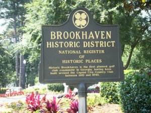 Brookhaven Historic District  - The National Register  of Historic Places