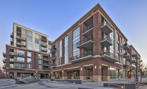 Condo building in downtown Chapel Hill