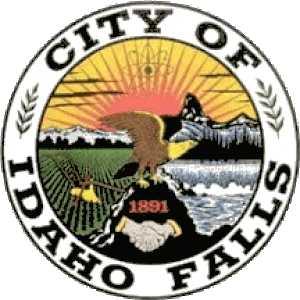 The seal of the city of Idaho Falls, ID