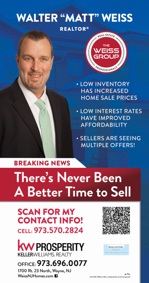 Walter Matt Weiss, Realtor at Keller Williams Prosperity