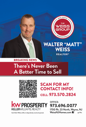 Walter Matt Weiss, Realtor at Keller Williams Prosperity