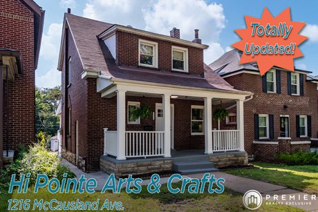 Hi Pointe Brick Arts & Crafts home for sale
