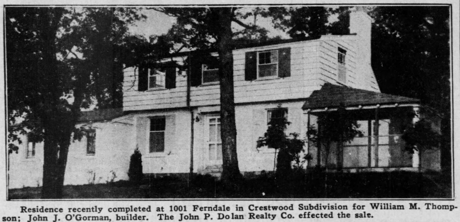 Crestwood Subdivision homes