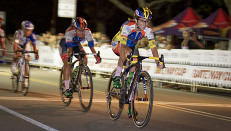 Lafayette Square bicycle race 