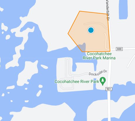 Aqua at Pelican Isle condominium map search