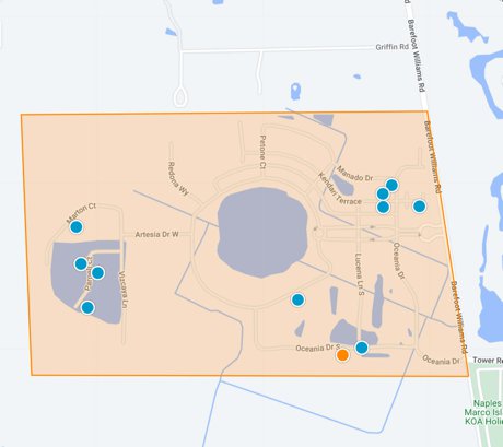 Artesia Naples listings map search