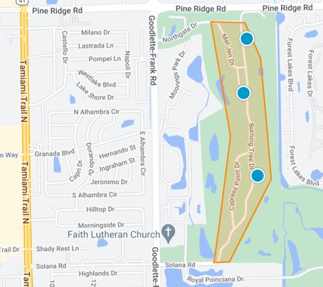Big Cypress Naples map search