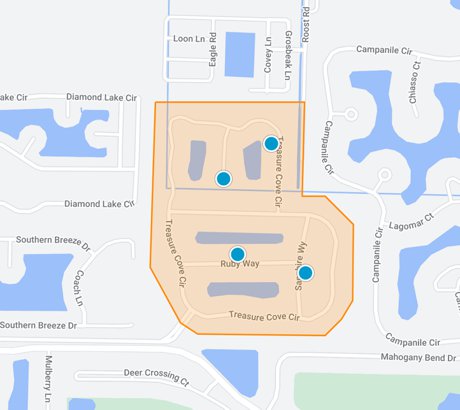 Copper Cove Preserve map search