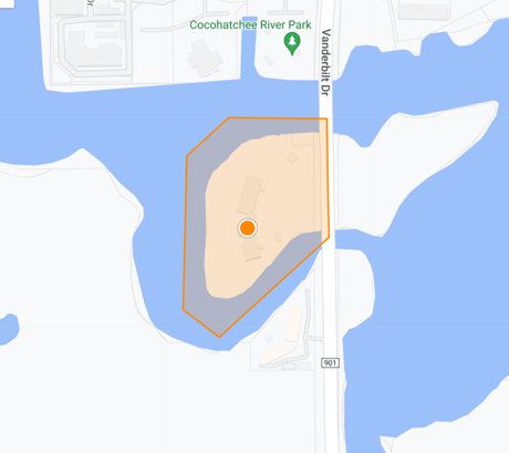 Marina Bay Club waterfront condo map search