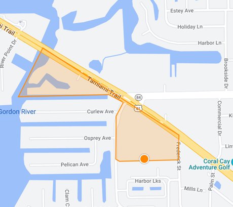 Naples Bay Resort and Marina condo map search