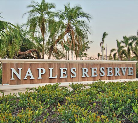 Naples Reserve luxury lakefront resort homes