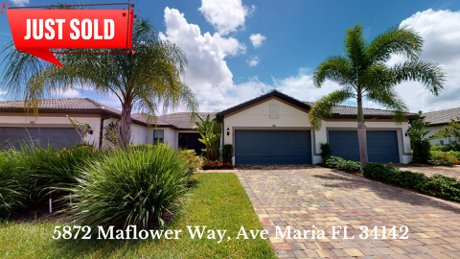 Just Sold - 5872 Mayflower Way, Ave Maria FL 34142