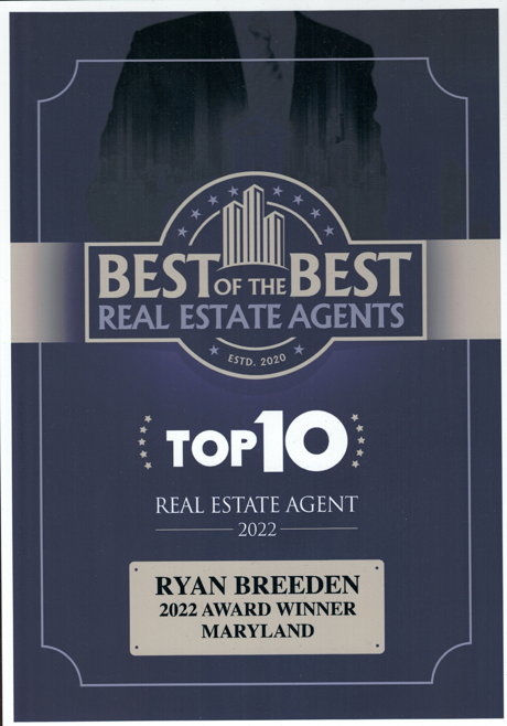 Top 10 Agents in Maryland 2022