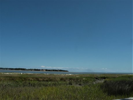 View of Sea Pines from Daufuskie Island