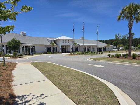 Clubhouse at Four Seasons at Carolina Oaks active adult community in Bluffton SC