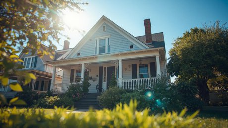 Home in the summer