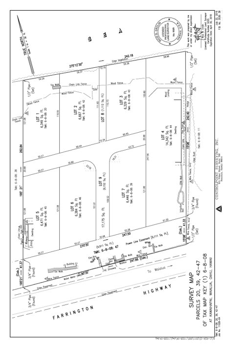 oceanfront survey oahu hawaii property real estate mokuleia beachfront