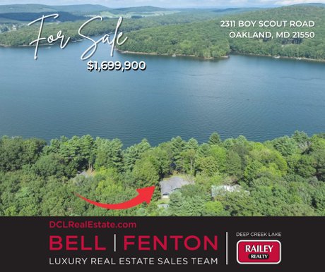 2311 Boy Scout Road For Sale at Deep Creek Lake