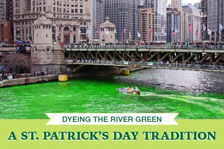  Chicago River Green For St. Patrick's Day 2021