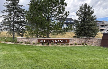 Allison Ranch Neighborhood Monument Parker, CO