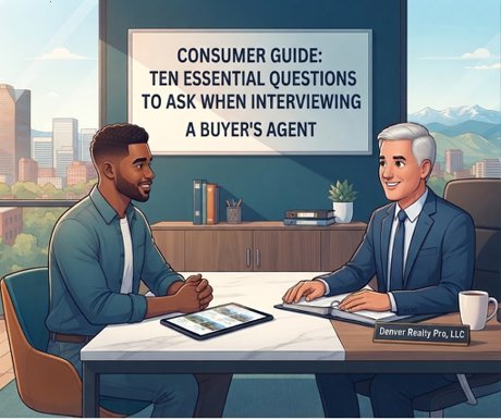 Buyer Interviewing A Realtor To Be Their Buyer Agent