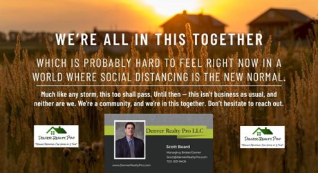A Message From Denver Realty Pro 