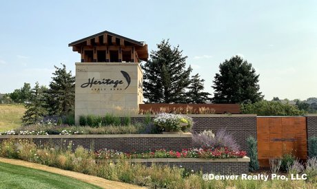 Heritage Eagle Bend Community Monument Aurora, Colorado 