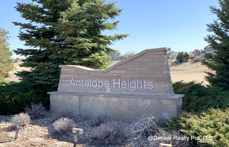 Antelope Heights Community Monument Parker, CO 
