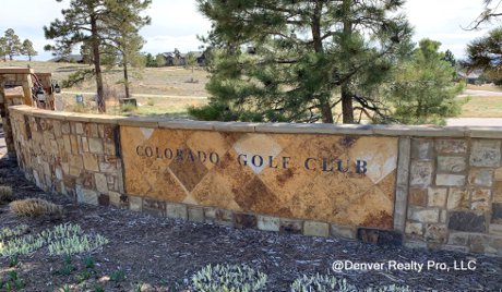 Colorado Golf Club Community Monument and Gate Parker, CO 