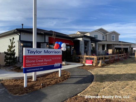 Taylor Morrison Sales Office and Model Complex at Stone Creek Ranch Parker, CO 