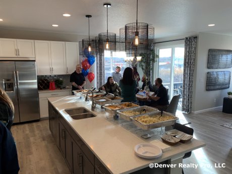 Catered BBQ was provided during the Grand Opening Event 