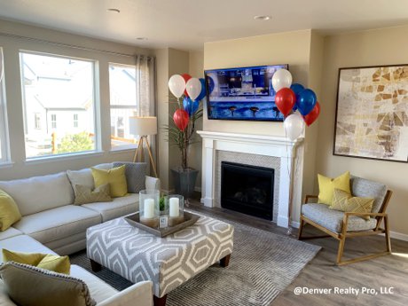 Model Home Family Room