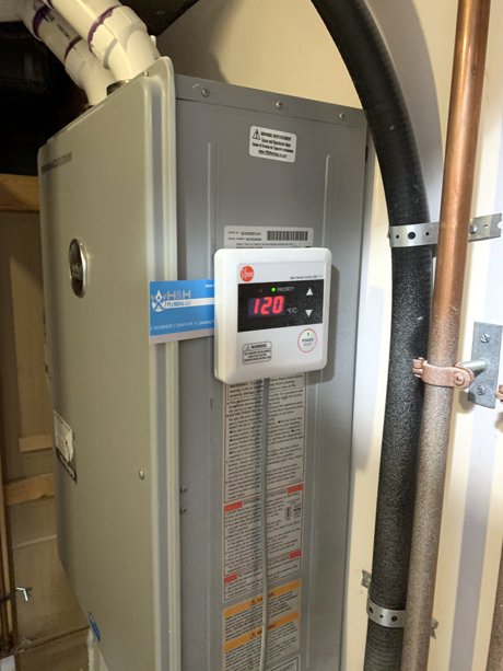 New Tankless Water Heater 