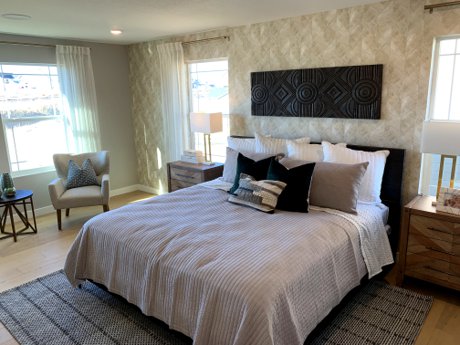 KB HOME Model Home Master Bedroom The Canyons Castle Pines, CO