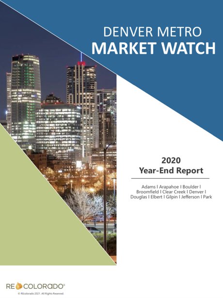 Denver Realty Pro 2020 Year End Denver Real Estate Market Report