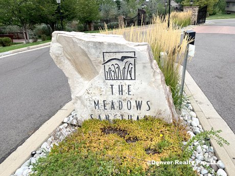 Meadows Sanctuary Neighborhood Monument Littleton, CO