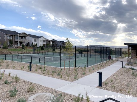 Mountaine Neighborhood Tennis Courts Castle Rock, CO
