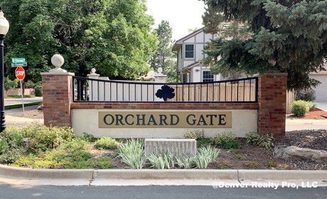Orchard Gate Neighborhood Monument Englewood, CO 
