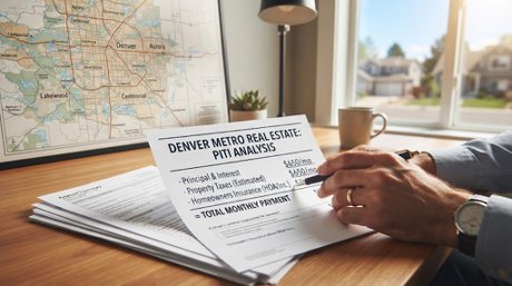 Photo of a person holding a statement discussing thei mortage payment breakdown